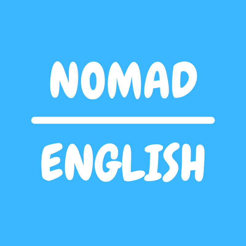 Nomad Englishというライティングに特化した英語学習プラットフォームのロゴ
