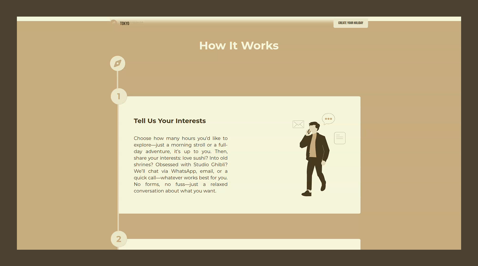 ツアーガイドの流れの説明・デモ動画